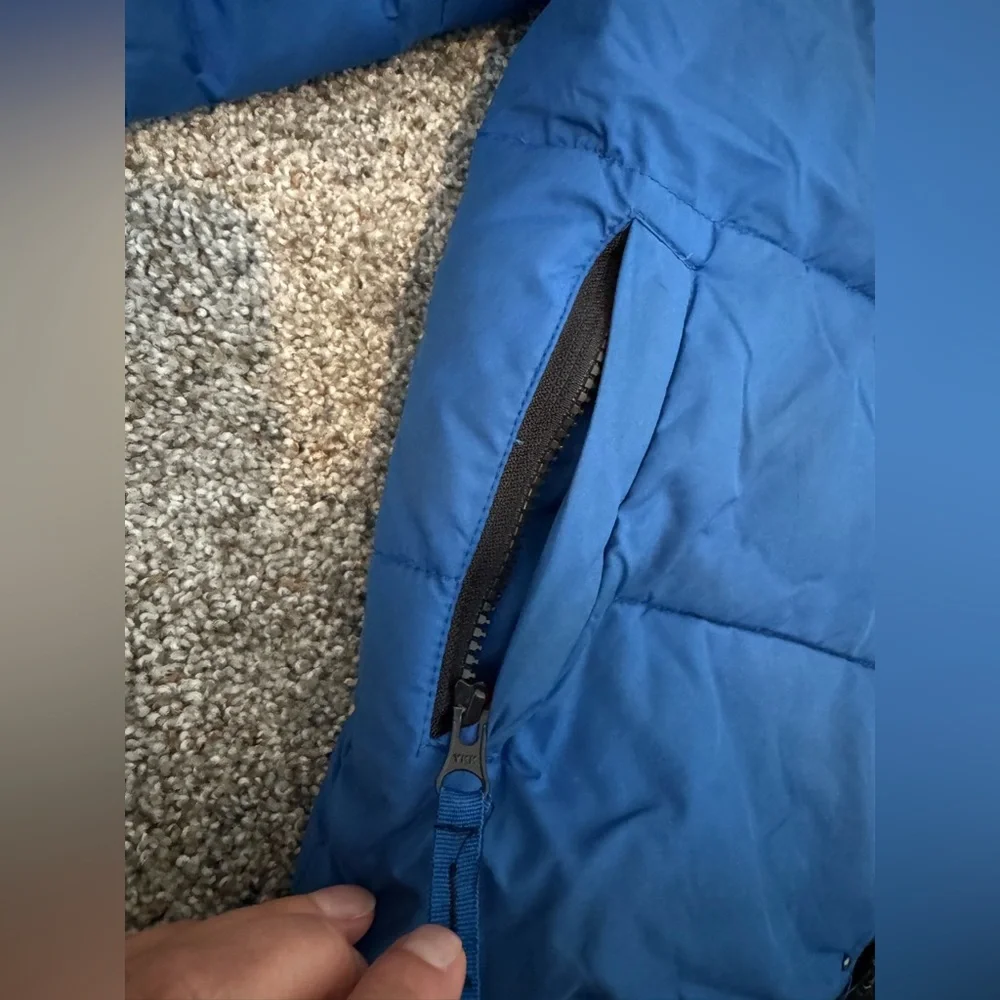 Blue and Black Kids winter Jacket